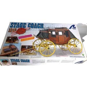 Artesania Latina 1848 Wood Stage Coach 1:10 Wooden Model Kit 20340